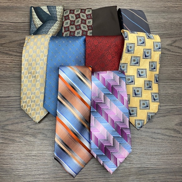Other - Lot of 10 Designer High End Silk Ties